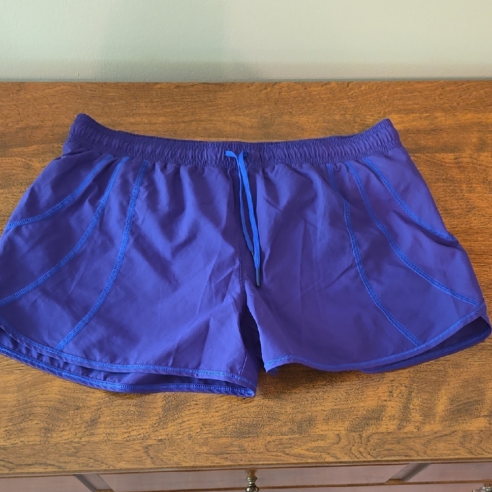 Women's Purple Athletic Shorts